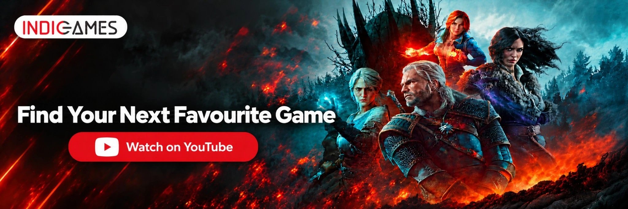Find Your Next Favourite Game — Watch on YouTube