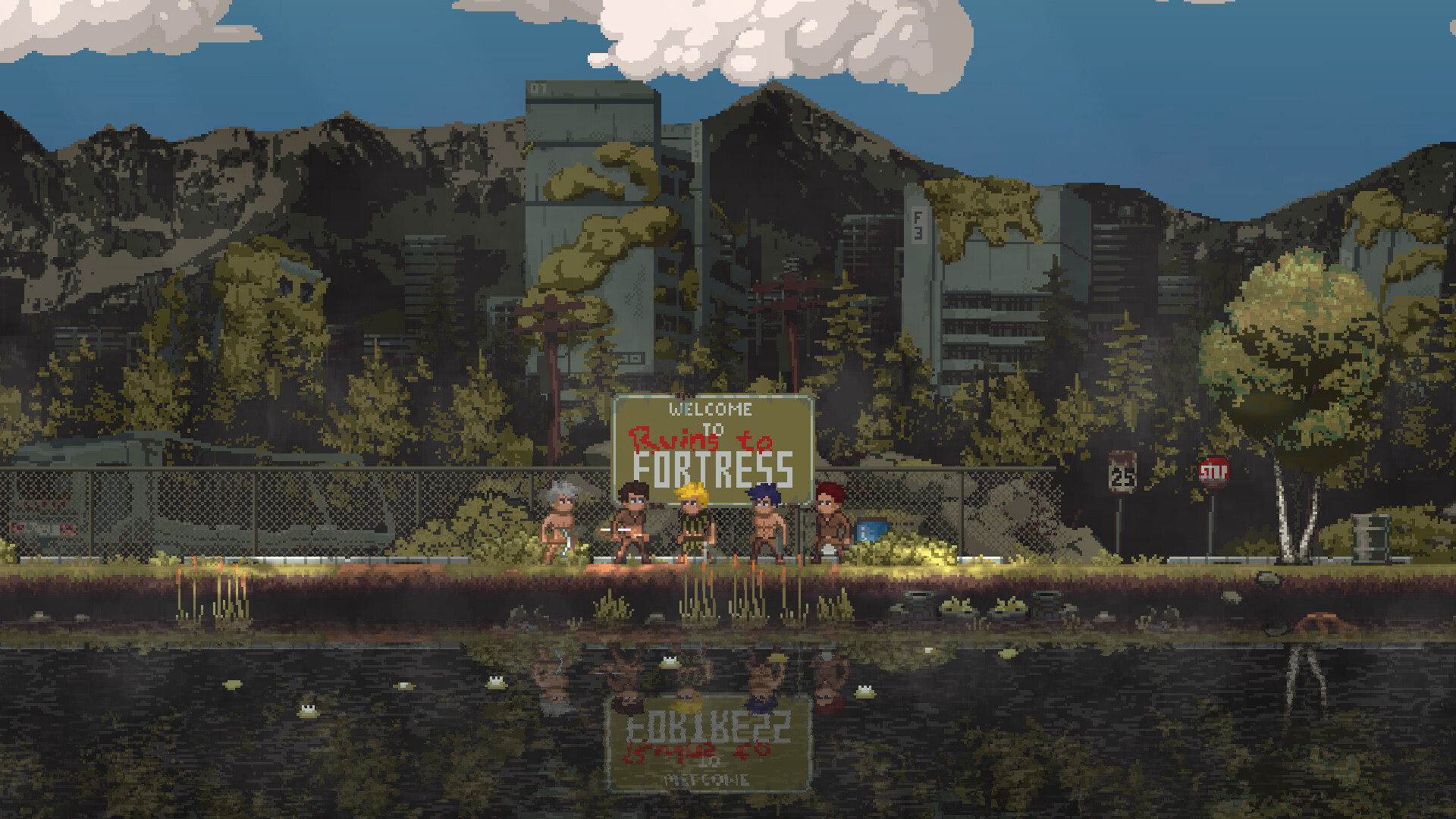 Ruins To Fortress is a new 2D multiplayer survival game that will be free-to-play