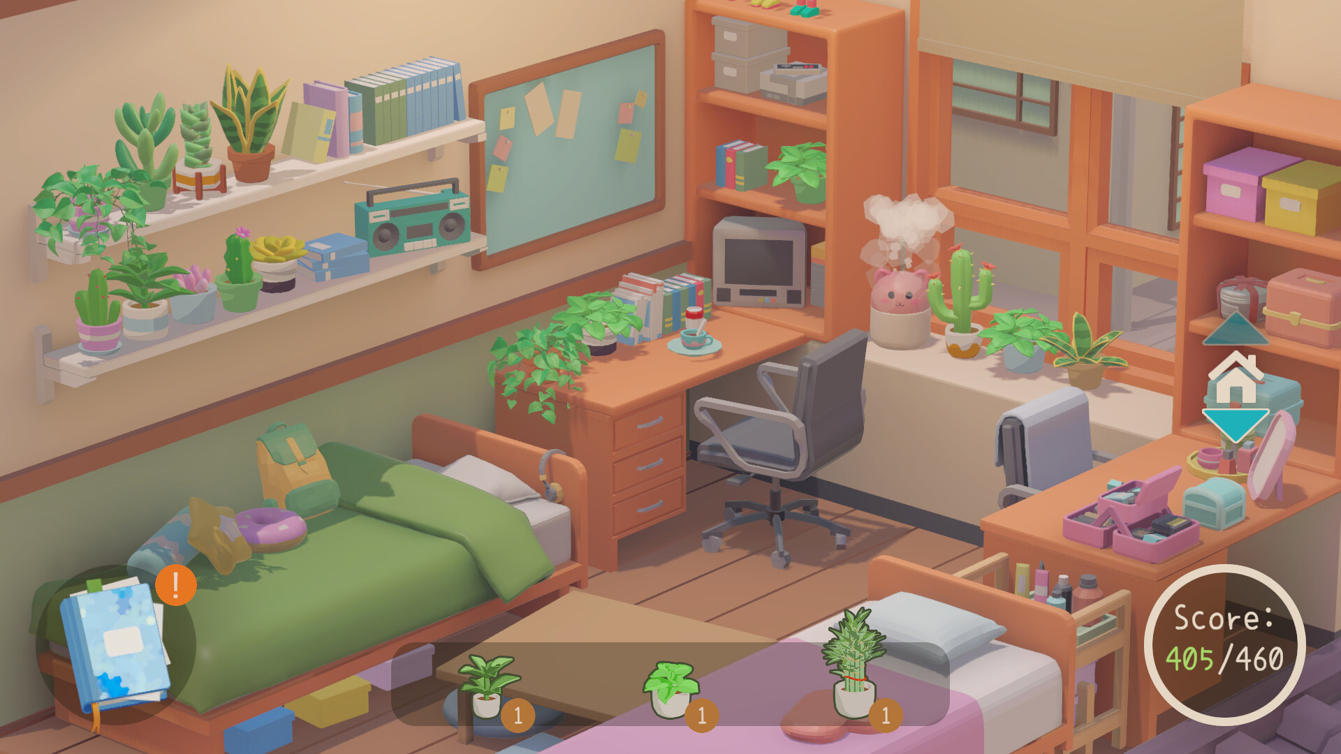 Urban Jungle is a simulation game about decorating your apartment with