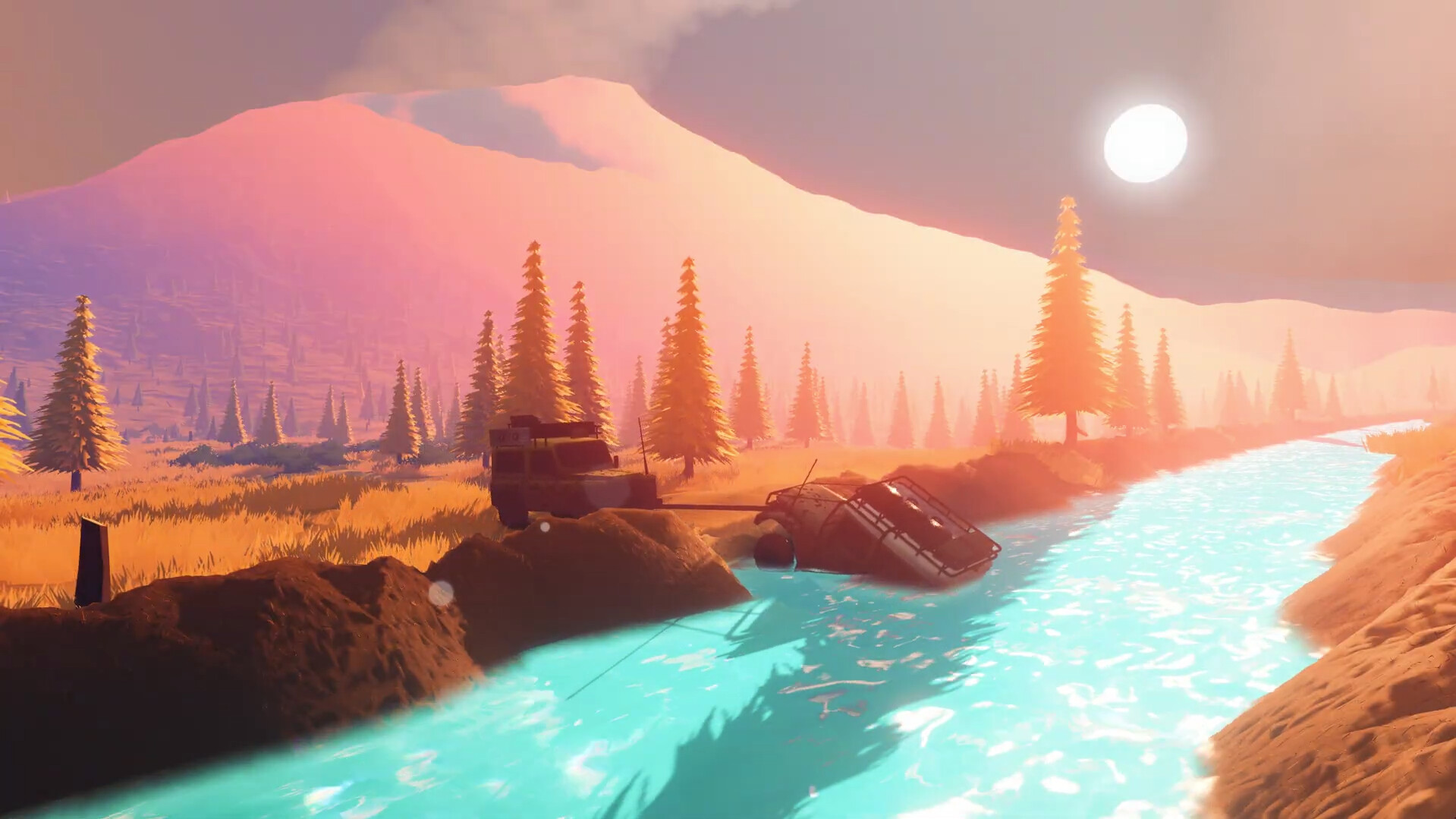 Ambient Off-Road Simulator Over the Hill Showcased Its Multiplayer Capabilities in a New Trailer