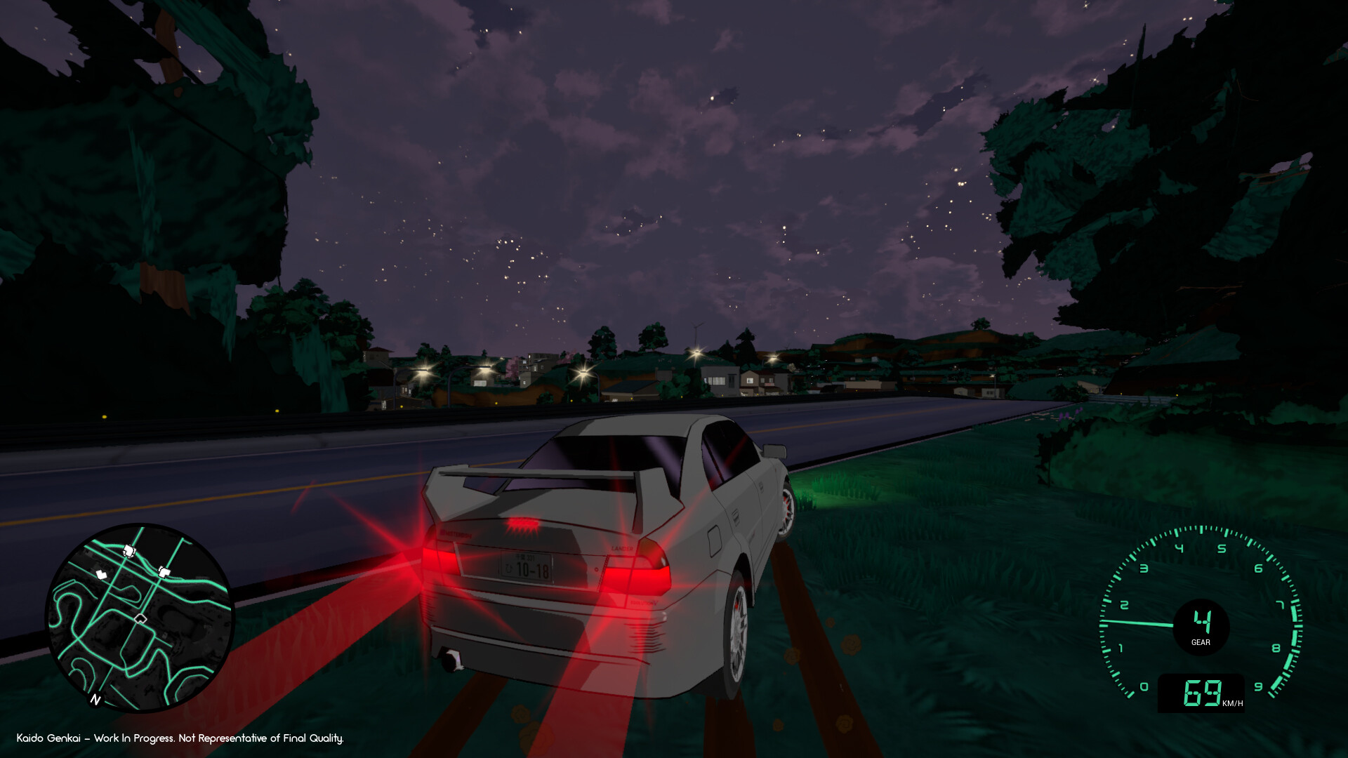 Kaido Genkai: An Anime Racing RPG immediately brings Forza Horizon to mind with its open-world design