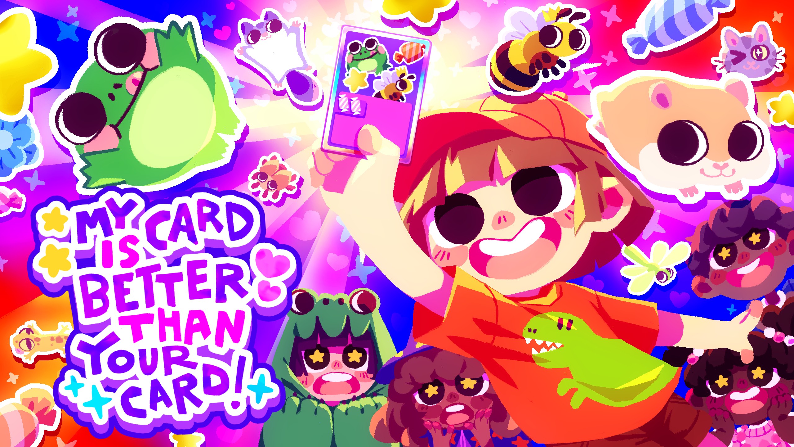 My Card Is Better Than Your Card! – Addicting Deck-Builder