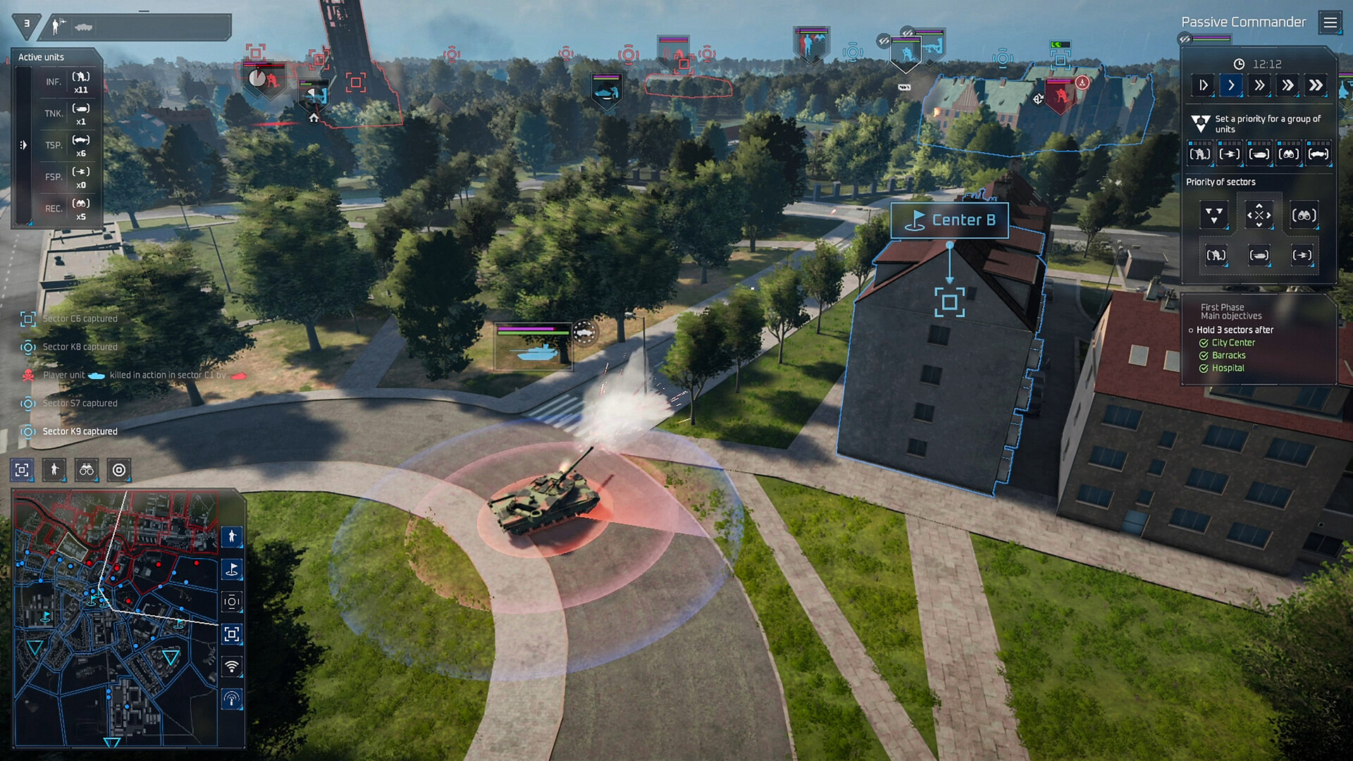 Systemic War - Real-time Combat