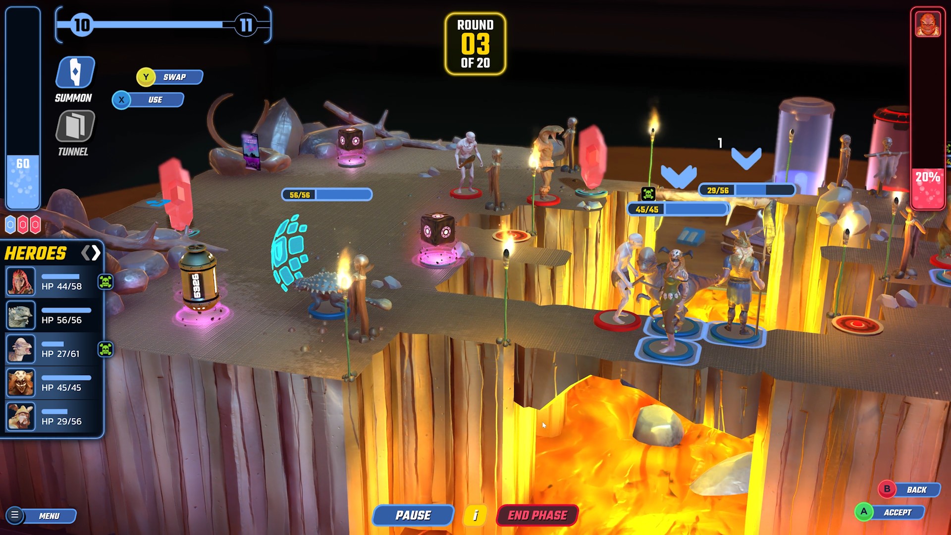 Reptilian Rising – Tactics Game That Plays Like a Board Game