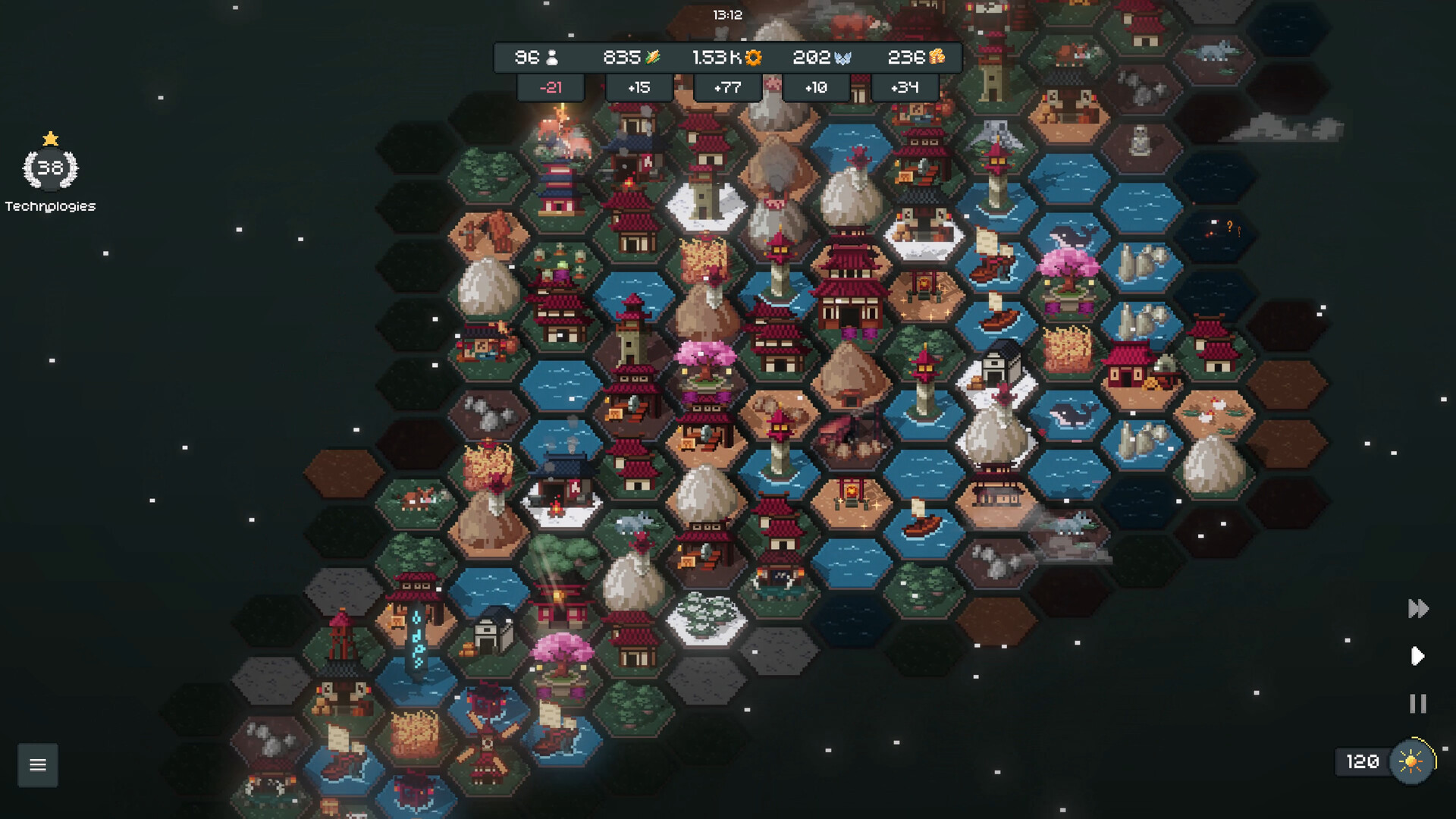 TownsFolk Blends Puzzle Mechanics with Settlement Management