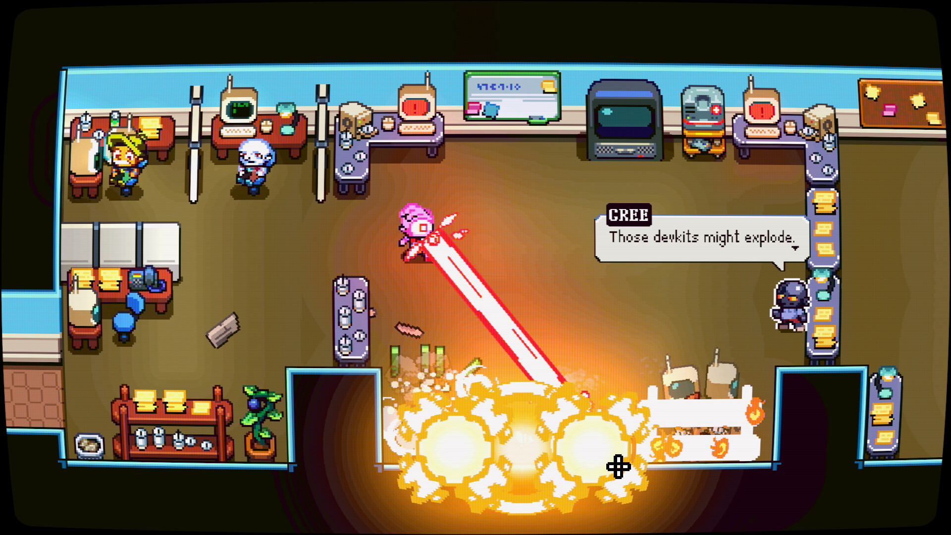 Bloodless Developers Reveal Laser Guy, a Puzzle Game About Game Dev Burnout