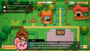 Papaya Plaza is a Cozy Pixel-Art Village Builder Made for Relaxing