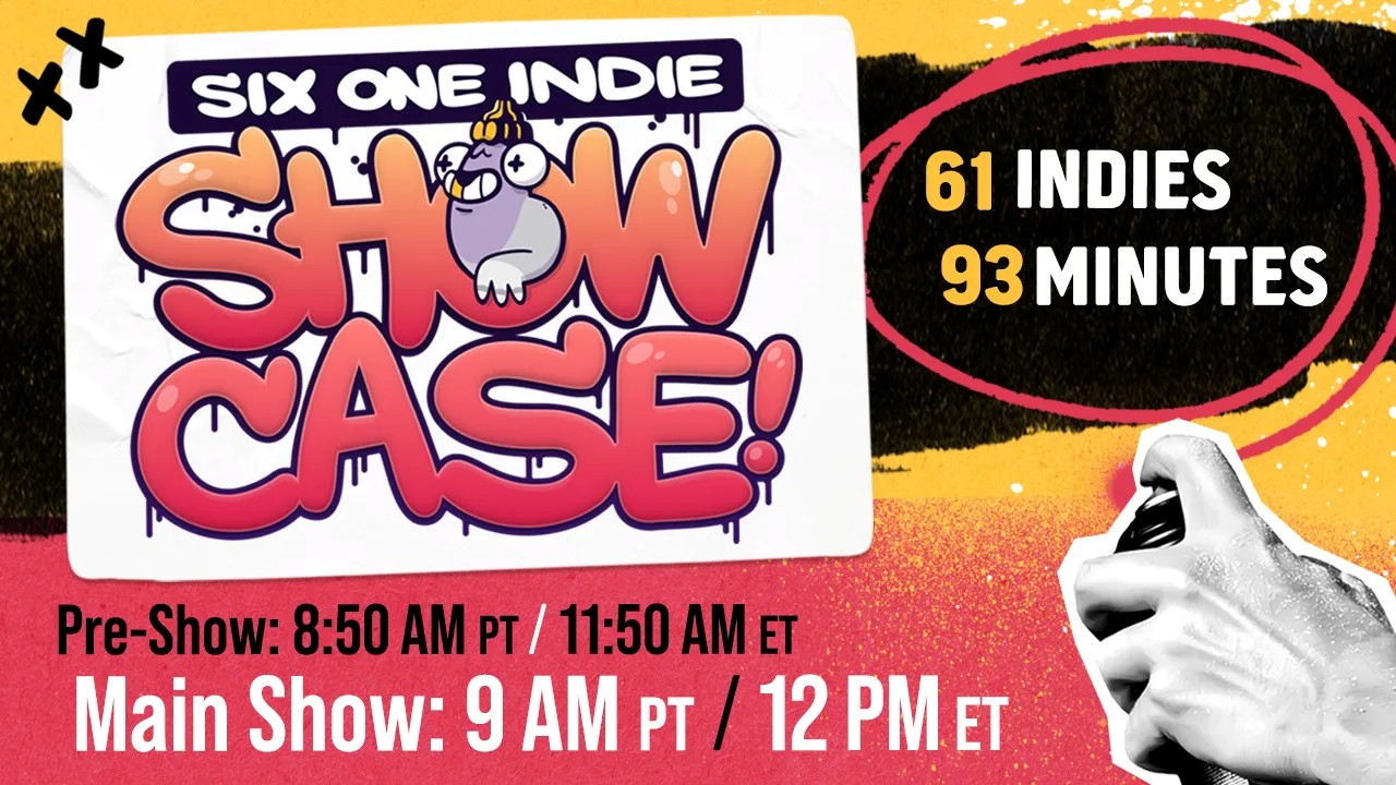 Six One Indie Showcase 2026 Returns Next Week With 61 Indie Games