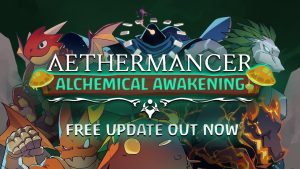 Aethermancer Alchemical Awakening Update Adds New Biome, Monsters and Boss Fight