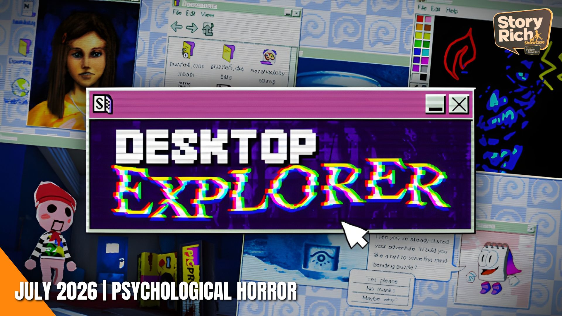 Desktop Explorer is a Horror Mystery Hidden Inside a Retro PC