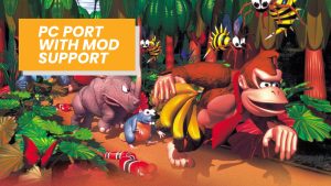 Fan-Made Donkey Kong 64 PC Port Announced With Widescreen, High FPS and Mod Support