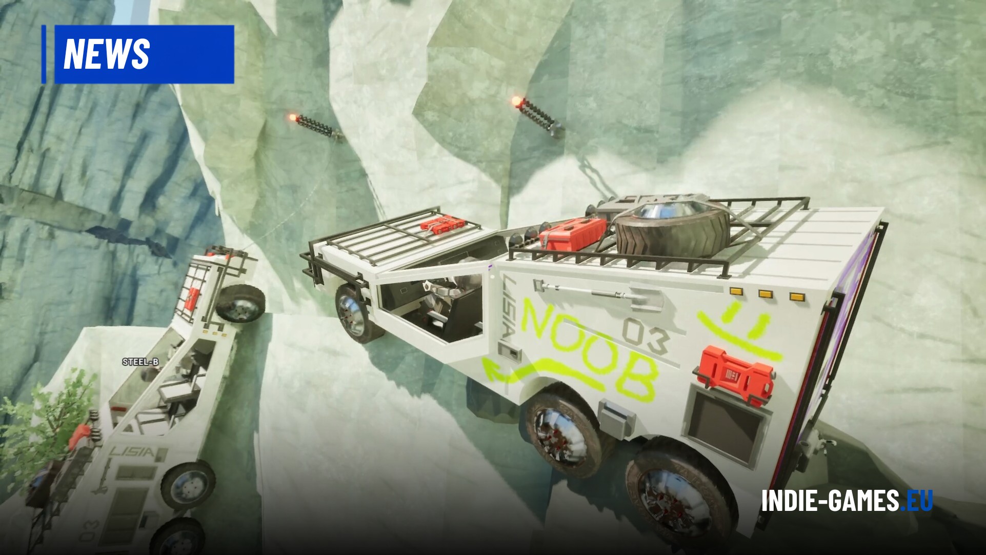 LISIA Mixes Off-Road Trucking, Survival and Co-op Chaos