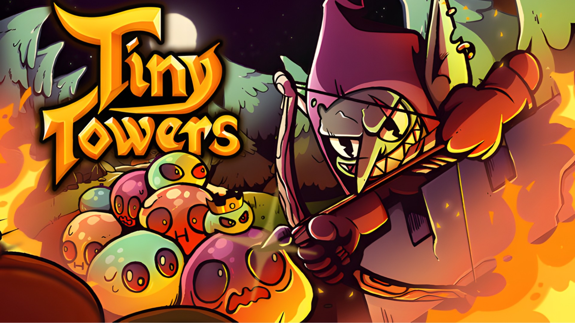 Tiny Towers Blends Tower Defense With Idle Gameplay