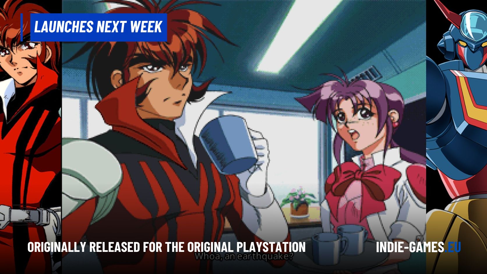 70s-Style Robot Anime Geppy-X Launches Next Week