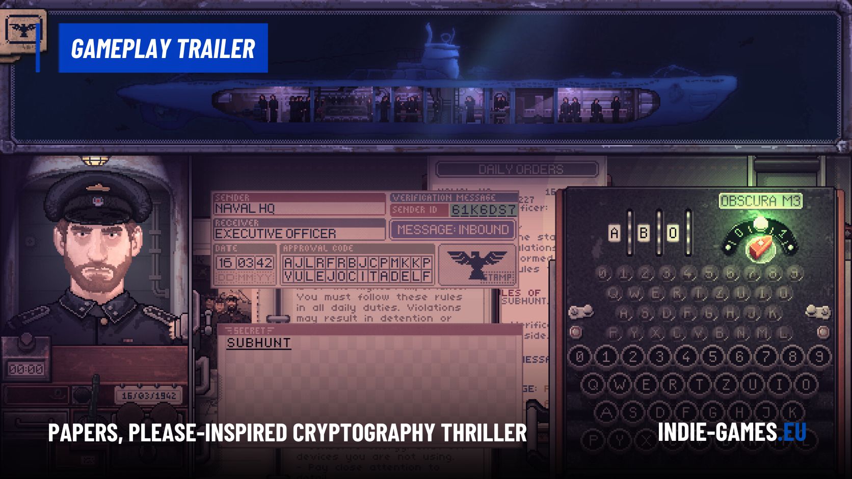 Papers, Please-Inspired False Echo Reveals Its Gameplay Trailer