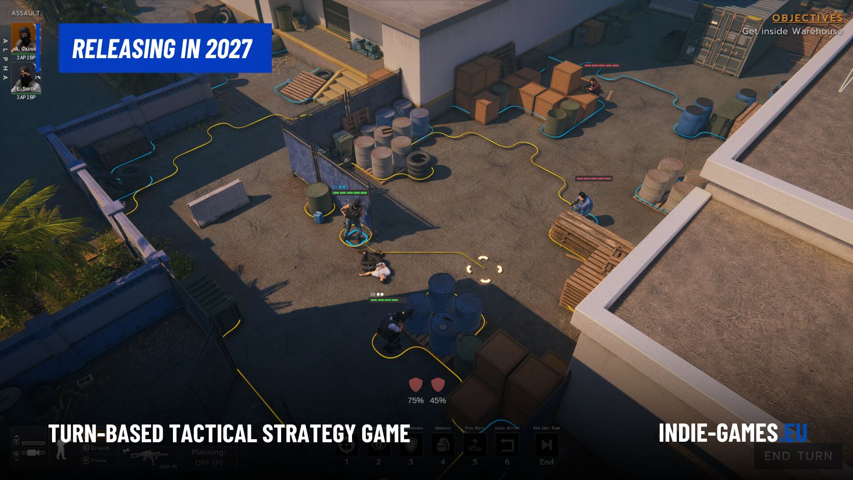 Ghost Justice Announced for Steam With Realistic Tactical Strategy Gameplay
