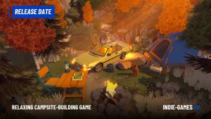 Cozy Campsite Builder I Know a Spot Launches This Month on Steam