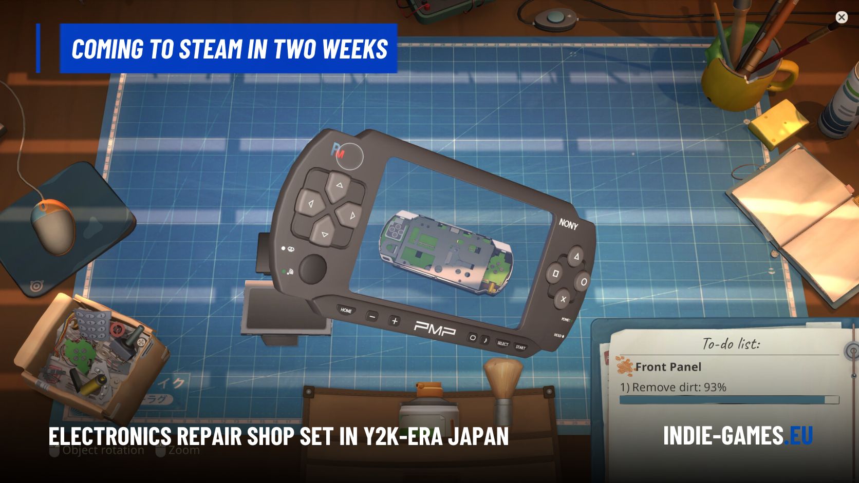 ReStory Launches In August, Bringing Cozy Electronics Repair to Steam