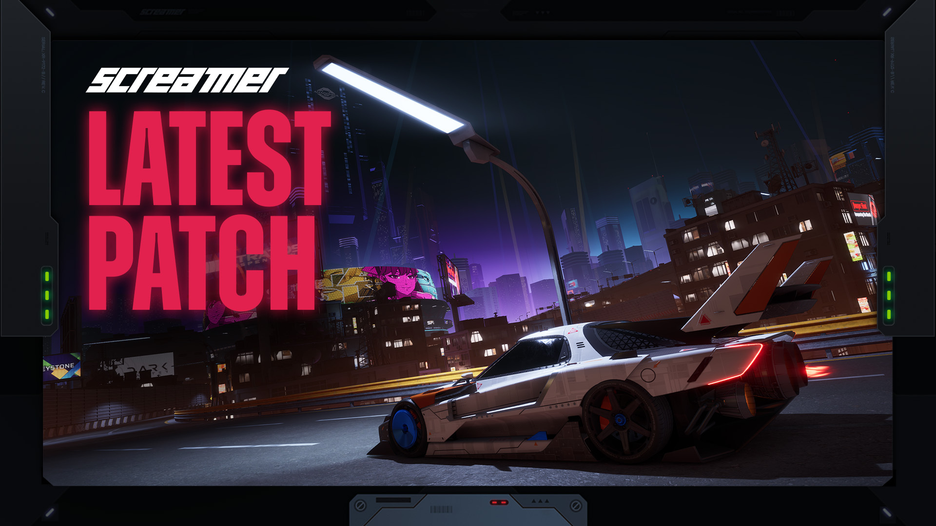 Screamer Update Adds Character Buffs and Lets Players Skip Its Story Opening