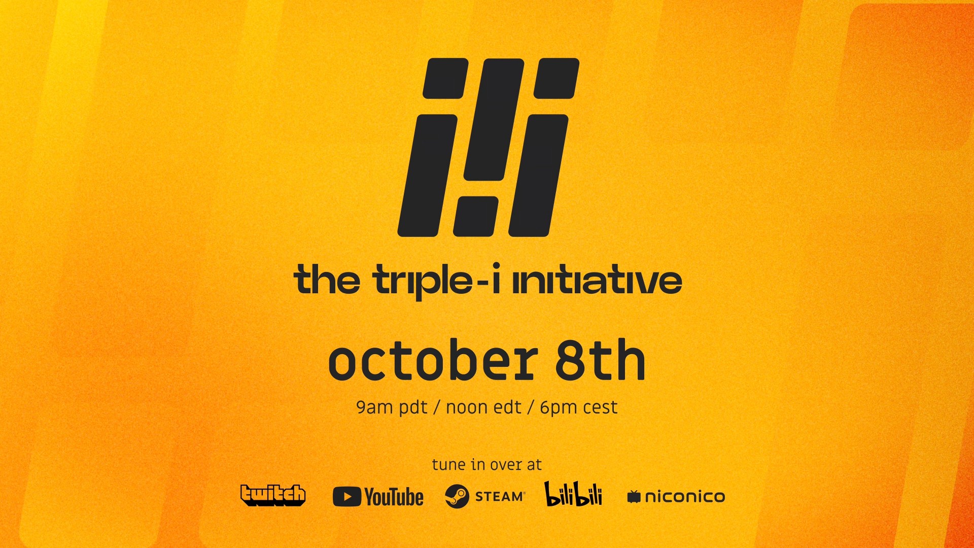 Triple-i Initiative Returns in October With 40 Games and Eight World Premieres